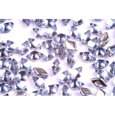 Matubo GemDuo 8x5mm Backlit Ice 30010/27002 | Czech Glass Beads