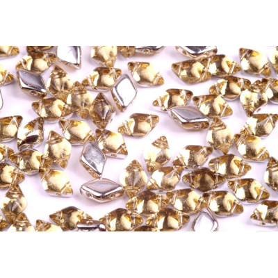 Matubo GemDuo 8x5mm Backlit Ice 10010/27002 | Czech Glass Beads