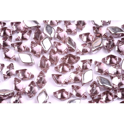 Matubo GemDuo 8x5mm Backlit Ice 20020/27002 | Czech Glass Beads