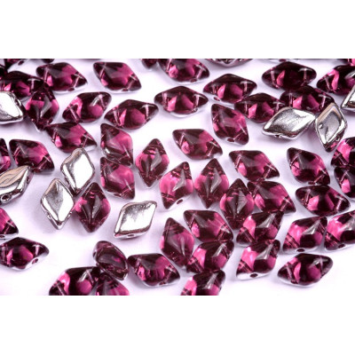 Matubo GemDuo 8x5mm Backlit Uranium 20060/29801 | Glass Beads