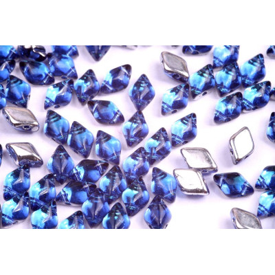 Matubo GemDuo 8x5mm Backlit Uranium 30060/29801 | Czech Glass Beads