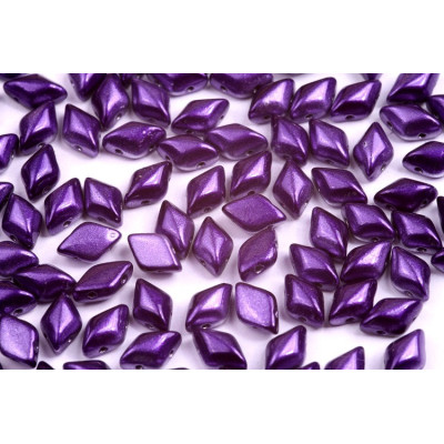Matubo GemDuo Metalust Purple 23980/24202 | 8x5mm Glass Beads