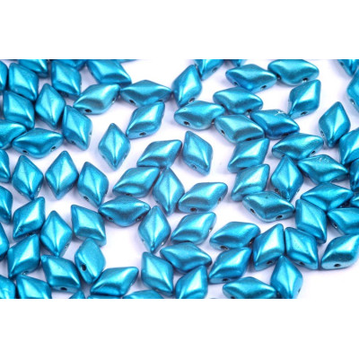 Matubo GemDuo 8x5mm Metalust Turquoise 23980/24206 | Czech Beads