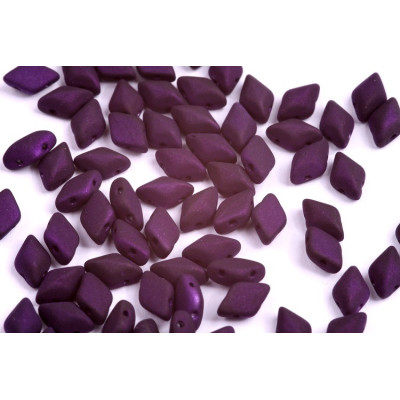 Matubo GemDuo 8x5mm Metalust Purple Mat 23980/24302 | Czech Beads