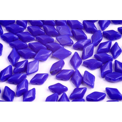 Matubo GemDuo Beads 8x5mm Opaque Blue 33050 | Czech Glass