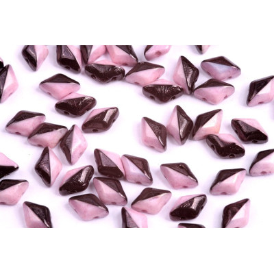 Matubo GemDuo Duets 8 x 5mm Lilac Luster GD8503849-14494 | Czech Beads