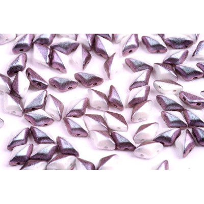 Matubo GemDuo Duets Berry & Cream GD8503849-29024 | Czech Glass