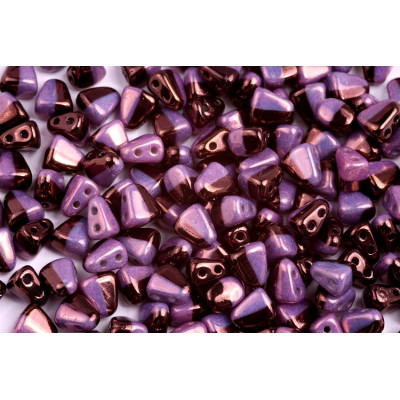 Matubo Nib-Bit Duets 6x5mm Violet Bronze NB6503849-15726 | Glass Beads