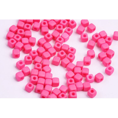 Cubix 4x4 mm N. 19 WATERMELON SILK MATT