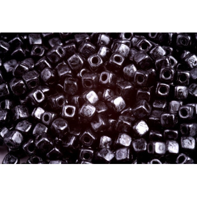 Cubix 4x4 mm N. 69 Jet Grey Metallic