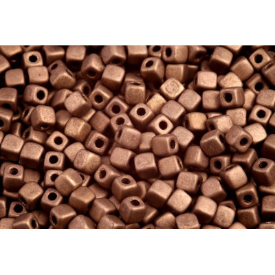Cubix 4x4 mm N. 79 Matte Metallic Gold Bronze