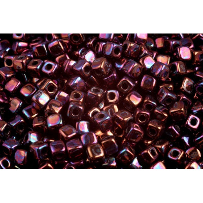 Cubix 4x4 mm N. 85 JET IRIS LUSTER