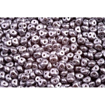 Mini Es-o® Bead N. 30 PASTEL LIGHT GREY/SILVER