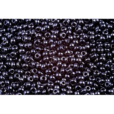 PRECIOSA Rocaille 8/0 N. 1147 hematit