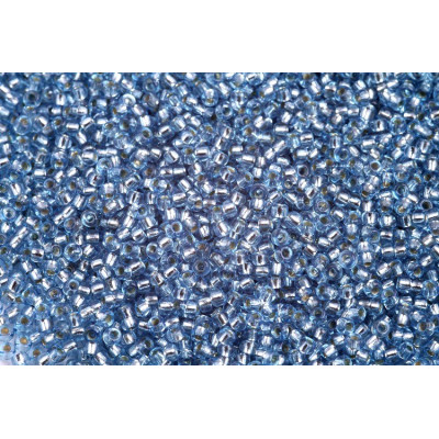 PRECIOSA Perles de rocailles 11/0 N. 1221 Bleu clair