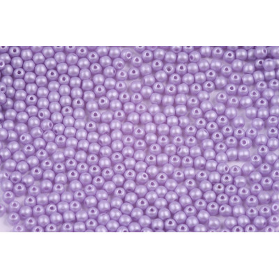 Round Beads 3mm Matte Pearl Lilac 29308 | Czech Glass Beads