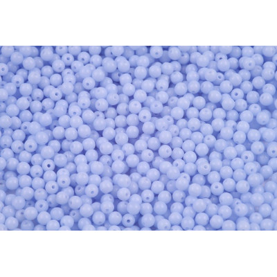 Light Blue Round Beads 3mm Rutkovsky 33000 | Czech Glass Beads