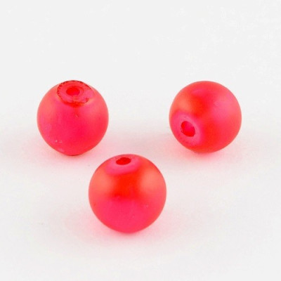 Round bead  N. 865 Red