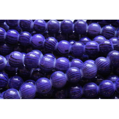 Perles rondes N. 14D Violet
