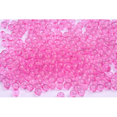 Round Beads 4mm Pink 10010 Rutkovsky