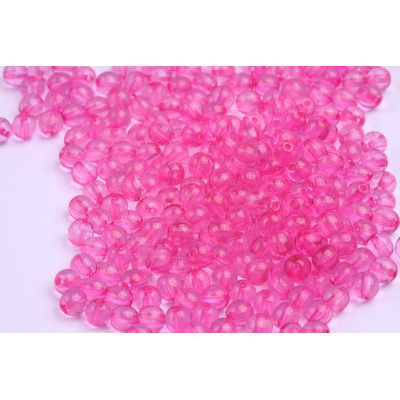 Round Beads 4mm Pink 10030 | Rutkovsky Czech Glass Beads