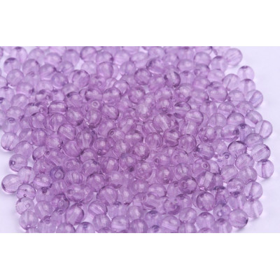 Round Beads 4mm Violet 10038 | Rutkovsky Czech Glass Beads