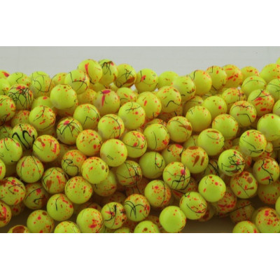 Round bead N. 39F Yellow