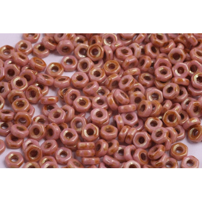 Hex Nut Beads 2x5mm Mauve Travertine 02010/65491 | Rutkovsky