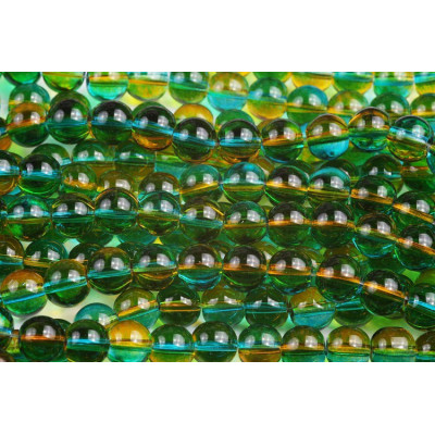 Round bead N. 63F Green