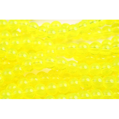 Round bead  N. 72F Yellow