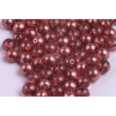 Round Beads 8mm Copper 5479 | Rutkovsky Czech Glass Beads