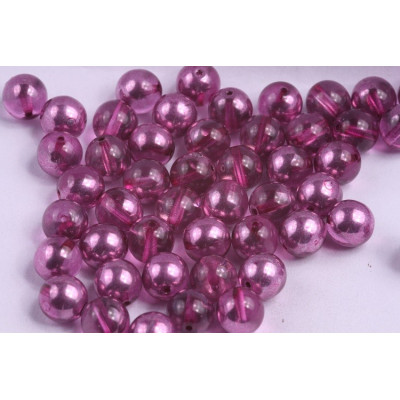Round Beads 8mm Violet 5480 | Rutkovsky Czech Glass Beads