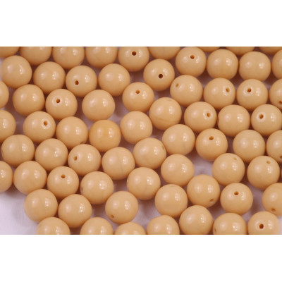 Round bead  N. 1118 OPAQUE IVORY