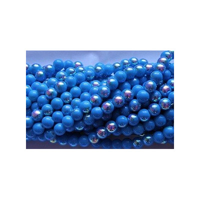 Round bead  N. 8H Blue