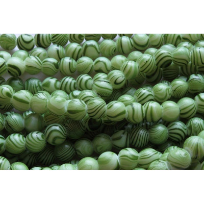 Perles rondes N. 15H Vert