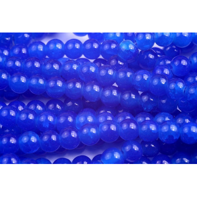 Perles rondes N. 76H Bleu