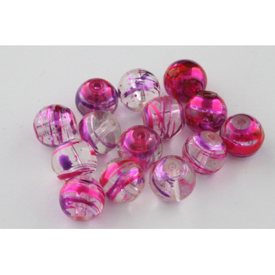 Perles rondes  N. 19L Cristal
