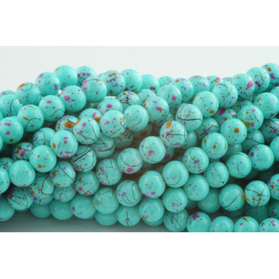 Round bead N. 40L Green