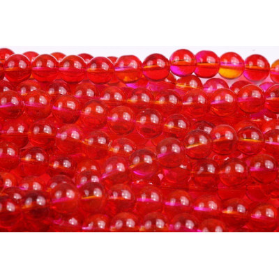 Runde perle N. 60L Rot