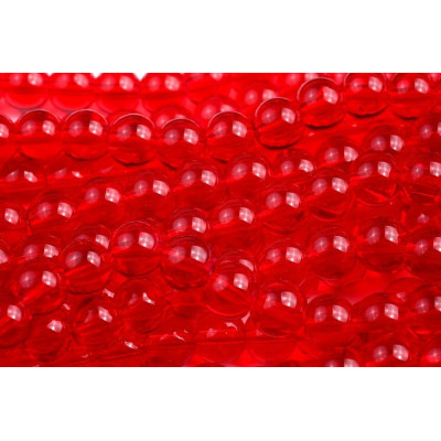 Perles rondes N. 74L Rouge