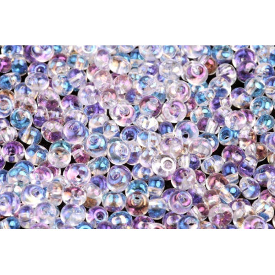 Preciosa Drops 5/0 Crystal AB 58205 | Czech Glass Beads