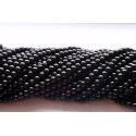 Round bead  waxed N. 20A Black