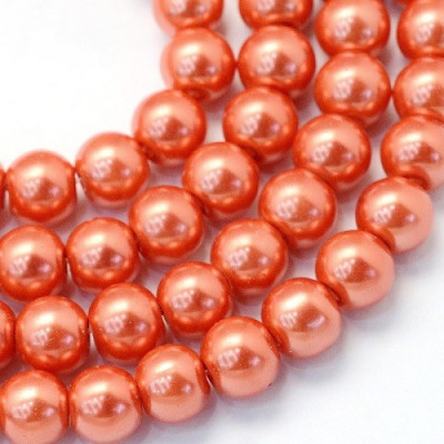 Round bead  waxed N. 9F Copper