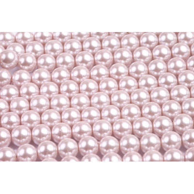 Runde perle  gewachst N. 53F Beige