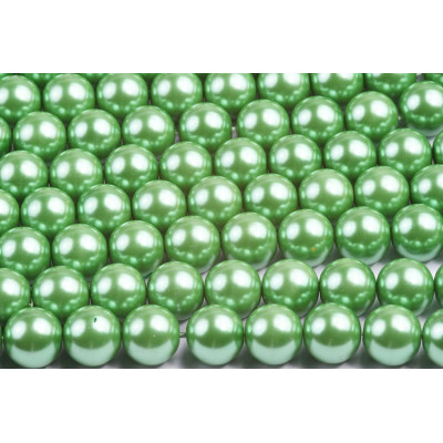 Round bead  waxed N. 55F Green