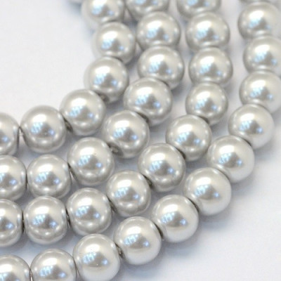 Round bead  waxed N. 23H Chrome