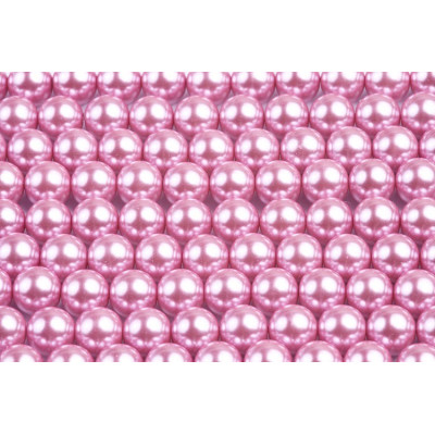 Round bead  waxed N. 57H Pink