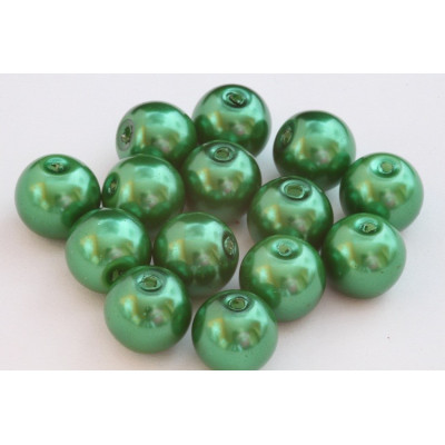 Round bead  waxed N. 82H Green