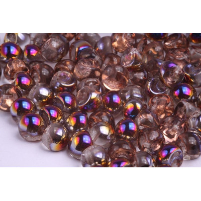 Mushroom Button Beads 9x8mm Crystal Sliperit 00030/29500 | Rutkovsky