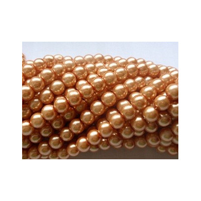 Cuenta redonda  encerada N. 25L Beige